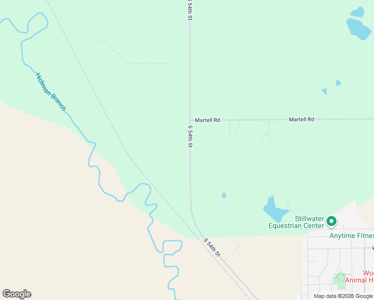 map of restaurants, bars, coffee shops, grocery stores, and more near 17731 South 54th Street in Hickman