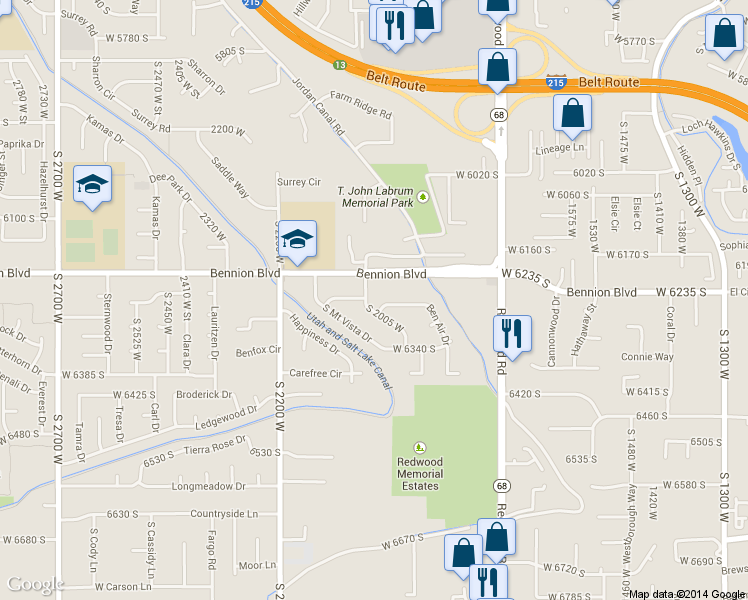 map of restaurants, bars, coffee shops, grocery stores, and more near 6228 Margray Drive in Taylorsville