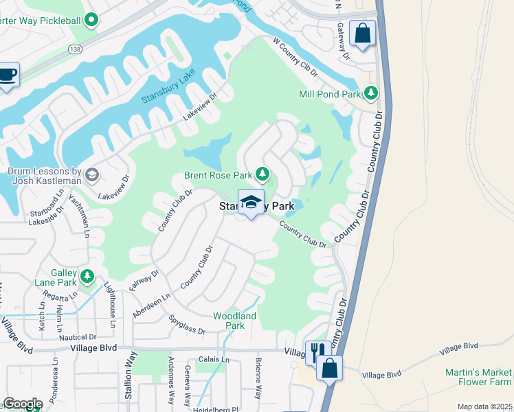 map of restaurants, bars, coffee shops, grocery stores, and more near in Stansbury Park