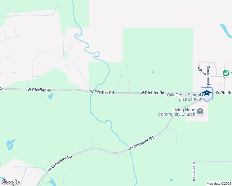 map of restaurants, bars, coffee shops, grocery stores, and more near 6871 West Pfeiffer Road in Peoria