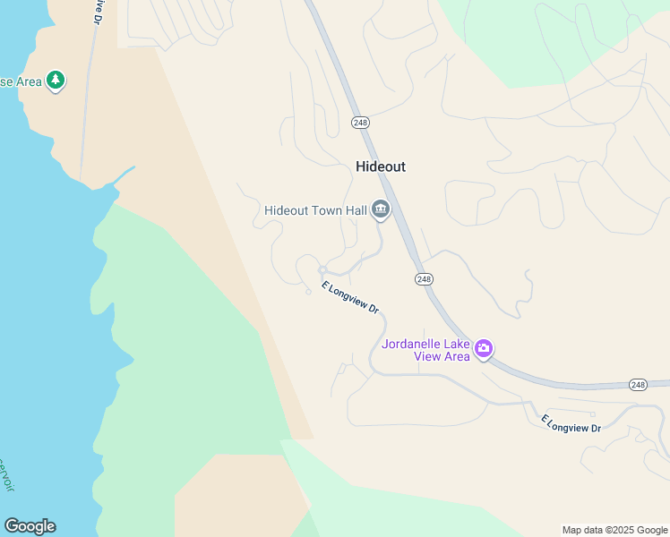 map of restaurants, bars, coffee shops, grocery stores, and more near 10725 North Hideout Trail in Hideout