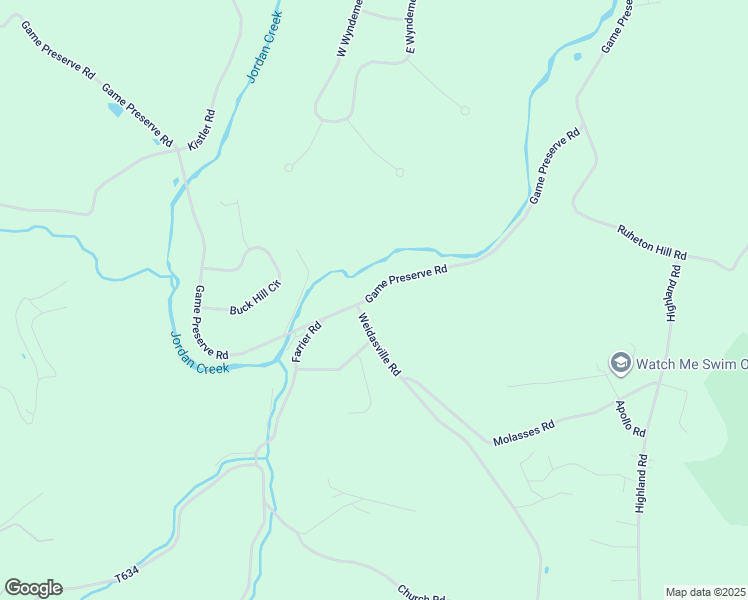 map of restaurants, bars, coffee shops, grocery stores, and more near 6302 Game Preserve Road in Schnecksville