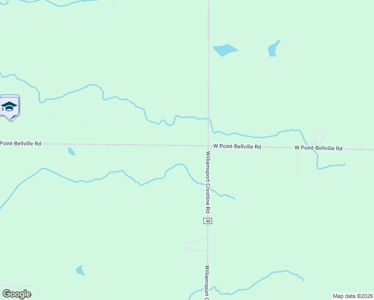 map of restaurants, bars, coffee shops, grocery stores, and more near 5566 Co 29 Road in Mount Gilead