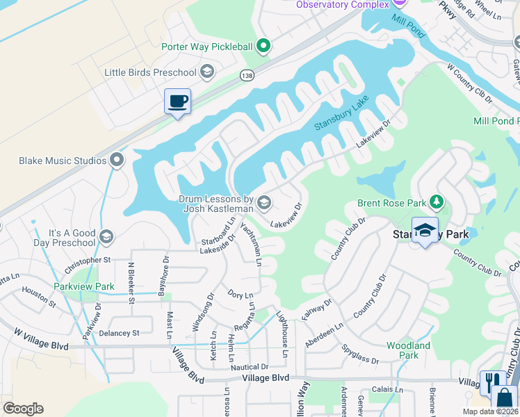 map of restaurants, bars, coffee shops, grocery stores, and more near 796 Lakeview Drive in Stansbury Park