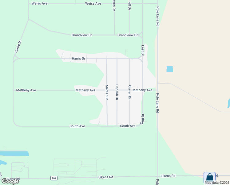 map of restaurants, bars, coffee shops, grocery stores, and more near 1934 Matheny Avenue in Marion