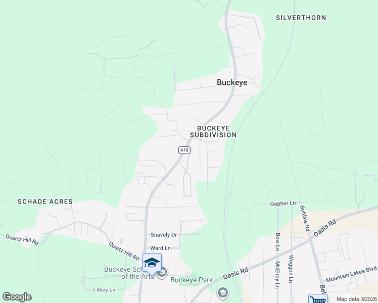 map of restaurants, bars, coffee shops, grocery stores, and more near 12125 Lake Boulevard in Redding