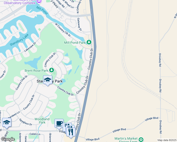 map of restaurants, bars, coffee shops, grocery stores, and more near 209 Country Club Drive in Stansbury Park