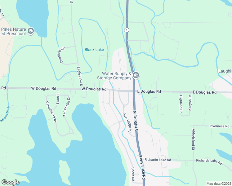 map of restaurants, bars, coffee shops, grocery stores, and more near 3635 Terry Ridge Road in Fort Collins