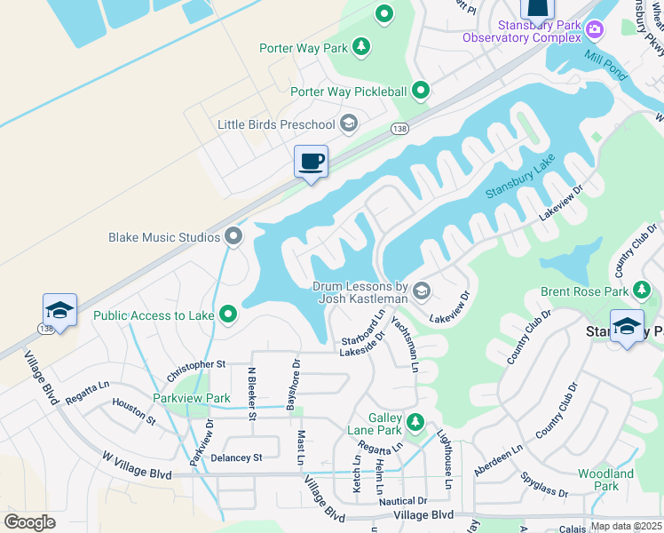 map of restaurants, bars, coffee shops, grocery stores, and more near 210 Lakeview in Stansbury Park