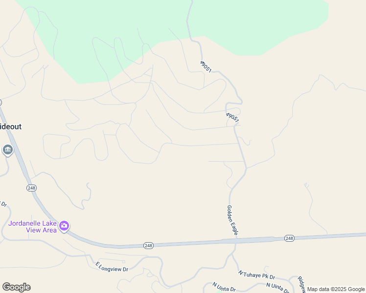 map of restaurants, bars, coffee shops, grocery stores, and more near 2042 East Wrangler Drive in Hideout