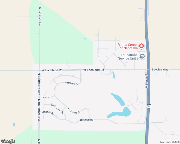 map of restaurants, bars, coffee shops, grocery stores, and more near 932-988 West Lochland Road in Hastings