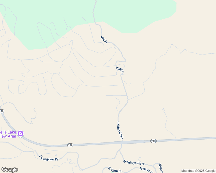 map of restaurants, bars, coffee shops, grocery stores, and more near 2204 East Wrangler Drive in Hideout