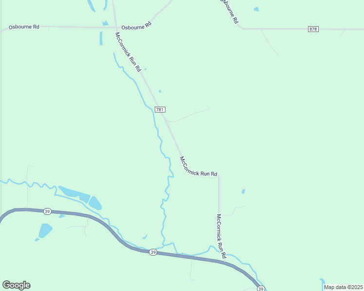 map of restaurants, bars, coffee shops, grocery stores, and more near 18088 McCormick Run Road in Wellsville