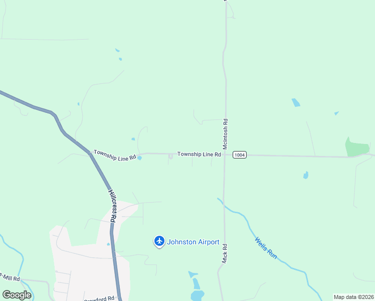 map of restaurants, bars, coffee shops, grocery stores, and more near 1029 Township Line Road in Wellsville