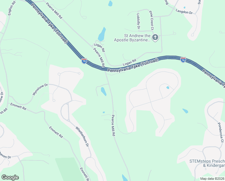 map of restaurants, bars, coffee shops, grocery stores, and more near 691 Pearce Mill Road in Wexford