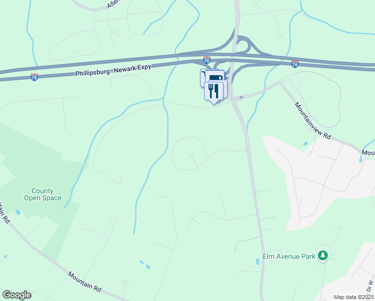 map of restaurants, bars, coffee shops, grocery stores, and more near 477 Martinsville Road in Bernards