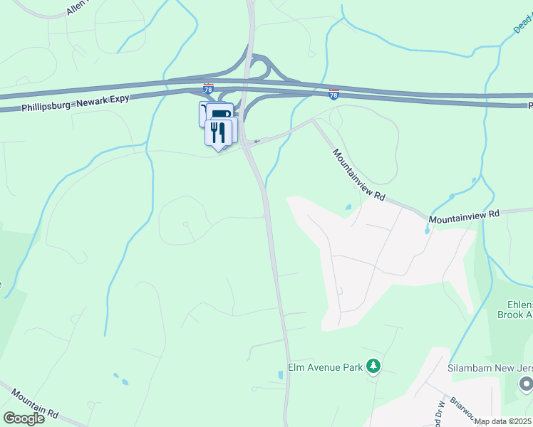 map of restaurants, bars, coffee shops, grocery stores, and more near 477 Martinsville Road in Bernards