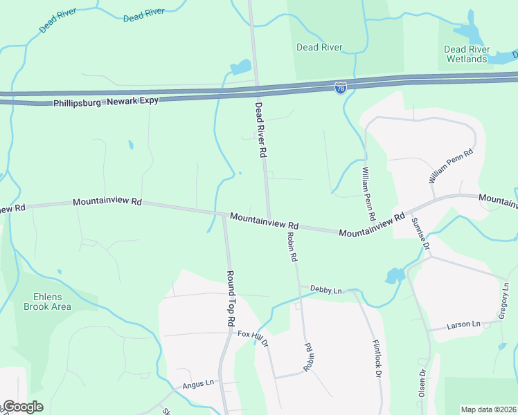 map of restaurants, bars, coffee shops, grocery stores, and more near 111 Mountainview Road in Warren