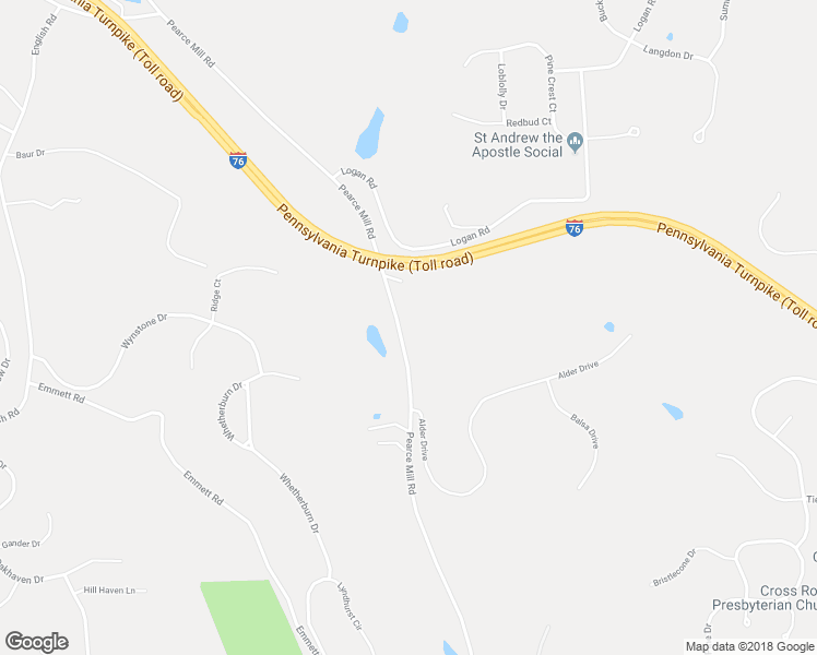 map of restaurants, bars, coffee shops, grocery stores, and more near 690 Pearce Mill Road in Wexford