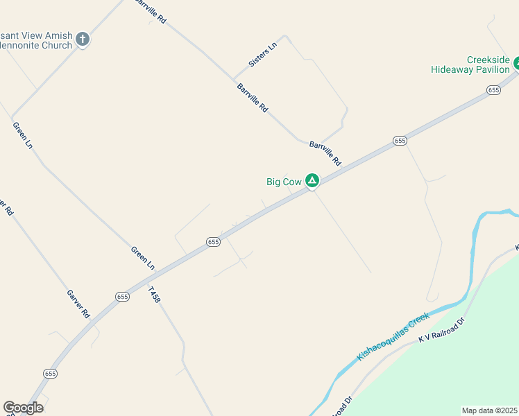 map of restaurants, bars, coffee shops, grocery stores, and more near 6263 Pennsylvania 655 in Belleville