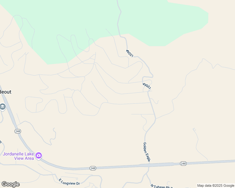 map of restaurants, bars, coffee shops, grocery stores, and more near 2132 East Outlaw Road in Hideout