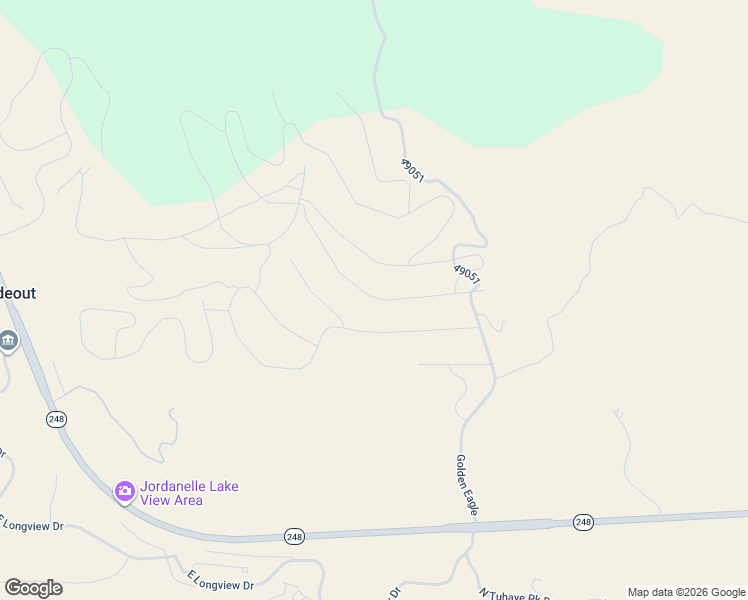 map of restaurants, bars, coffee shops, grocery stores, and more near 2132 East Outlaw Road in Hideout
