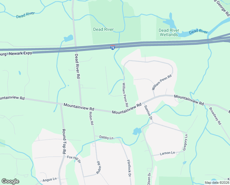 map of restaurants, bars, coffee shops, grocery stores, and more near 6 Foxglove Drive in Warren
