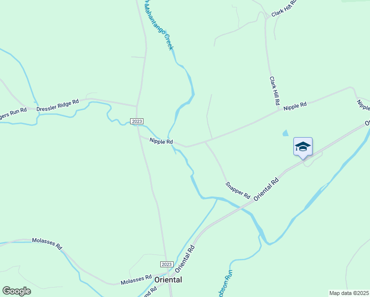 map of restaurants, bars, coffee shops, grocery stores, and more near 1031 Nipple Road in Mount Pleasant Mills