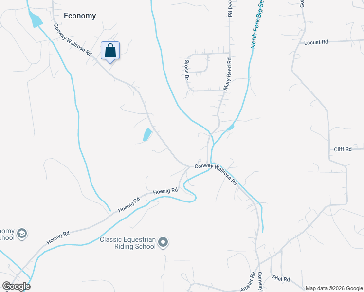 map of restaurants, bars, coffee shops, grocery stores, and more near 3151 Conway Wallrose Road in Baden