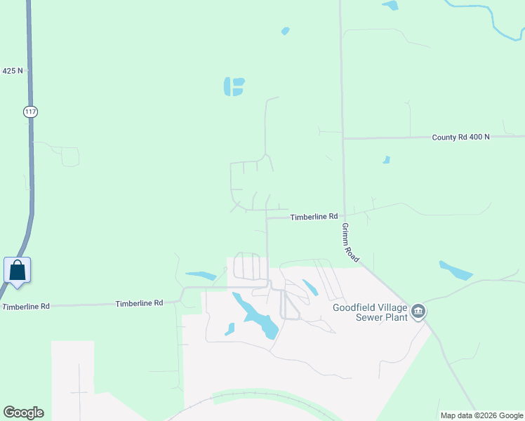 map of restaurants, bars, coffee shops, grocery stores, and more near 1482 Timberline Road in Goodfield