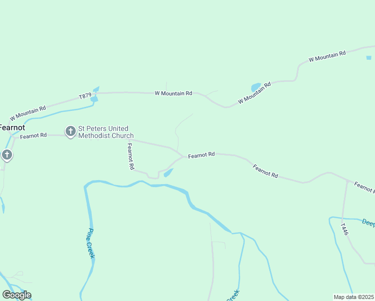 map of restaurants, bars, coffee shops, grocery stores, and more near 304 Fearnot Road in Schuylkill County