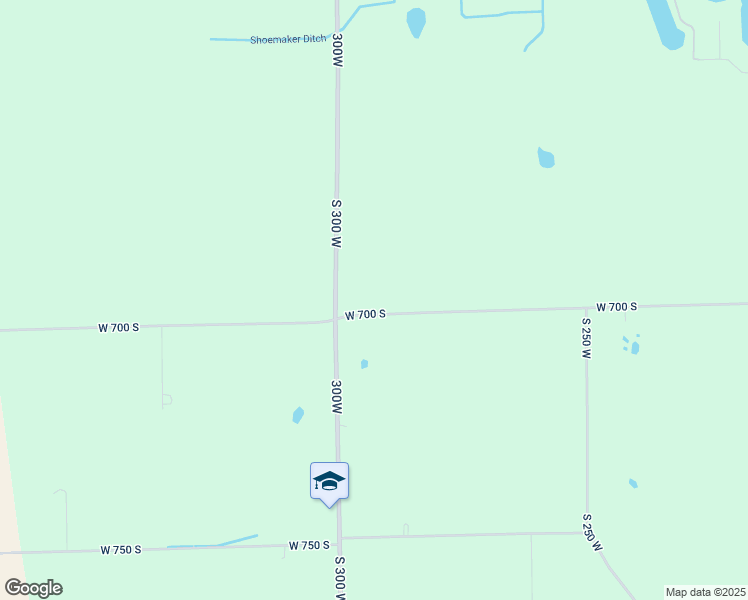 map of restaurants, bars, coffee shops, grocery stores, and more near 2919 West 700 South in Berne