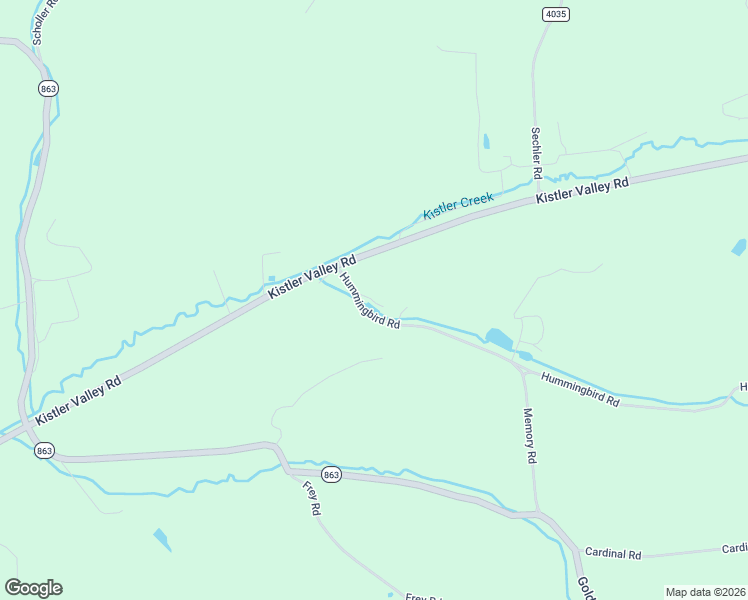 map of restaurants, bars, coffee shops, grocery stores, and more near 8768 Hummingbird Road in Kempton