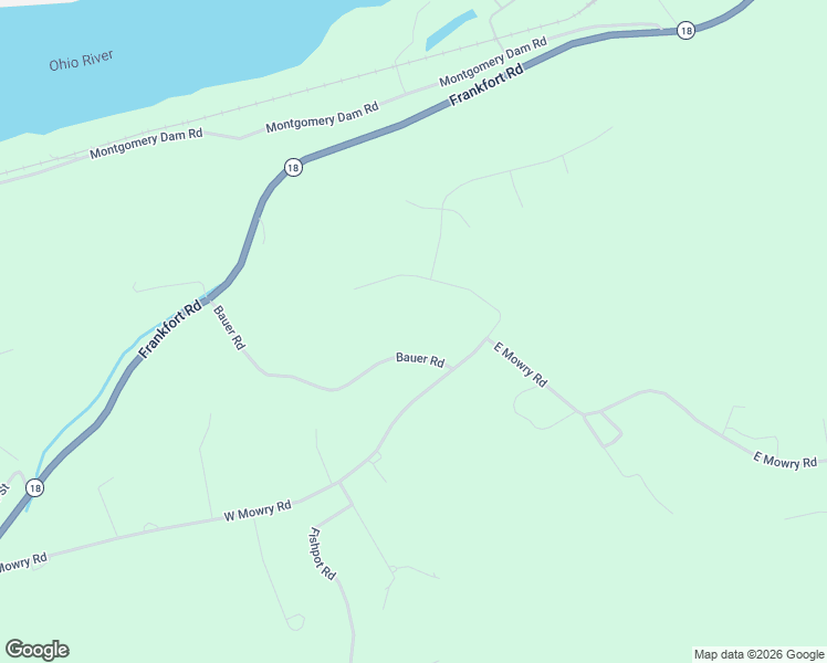 map of restaurants, bars, coffee shops, grocery stores, and more near 155 Bauer Road in Monaca