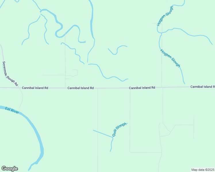 map of restaurants, bars, coffee shops, grocery stores, and more near 1755 Cannibal Island Road in Loleta