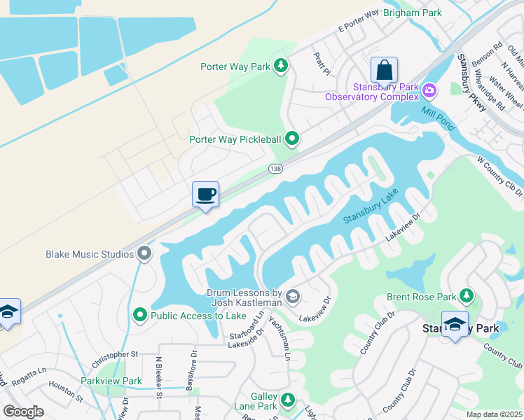 map of restaurants, bars, coffee shops, grocery stores, and more near 173 Lakeview in Stansbury Park
