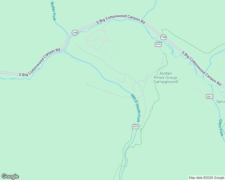 map of restaurants, bars, coffee shops, grocery stores, and more near 9484 Big Cottonwood Canyon Road in Brighton