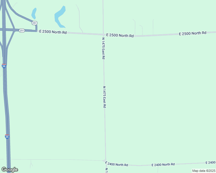 map of restaurants, bars, coffee shops, grocery stores, and more near 24599 North 1475 East Road in Hudson