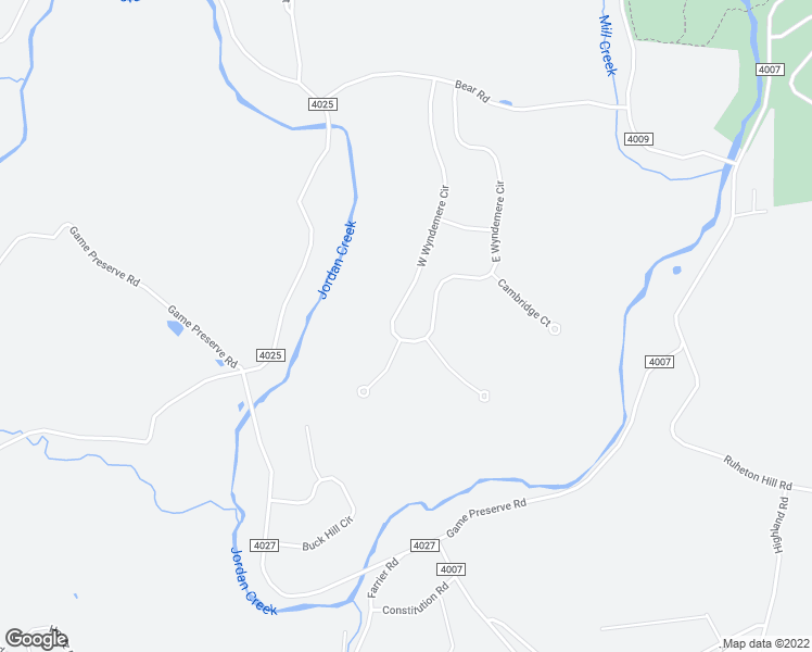 map of restaurants, bars, coffee shops, grocery stores, and more near 4130 East Wyndemere Circle in Schnecksville