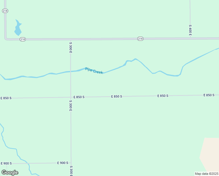 map of restaurants, bars, coffee shops, grocery stores, and more near 3320 East 850 South in Amboy