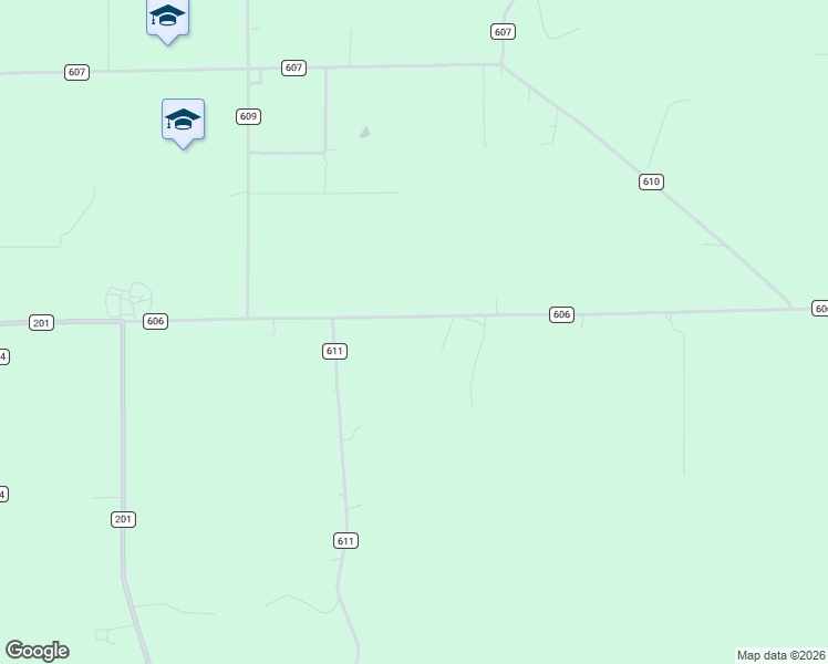 map of restaurants, bars, coffee shops, grocery stores, and more near 6070 Township Road 606 in Fredericksburg