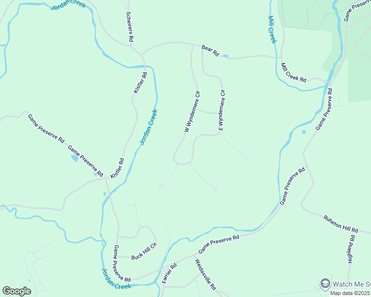 map of restaurants, bars, coffee shops, grocery stores, and more near 4130 East Wyndemere Circle in Schnecksville