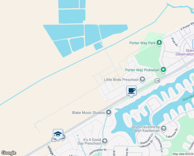 map of restaurants, bars, coffee shops, grocery stores, and more near 6412 Wild Mare Way in Lake Point