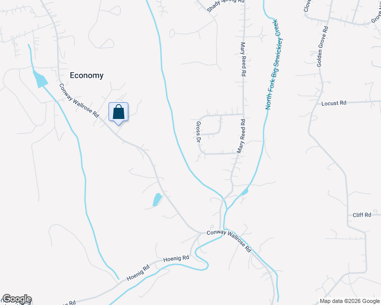 map of restaurants, bars, coffee shops, grocery stores, and more near 124 Gross Drive in Baden
