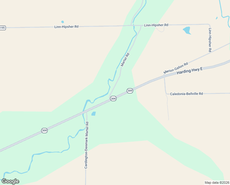 map of restaurants, bars, coffee shops, grocery stores, and more near 2115 Harding Highway East in Caledonia