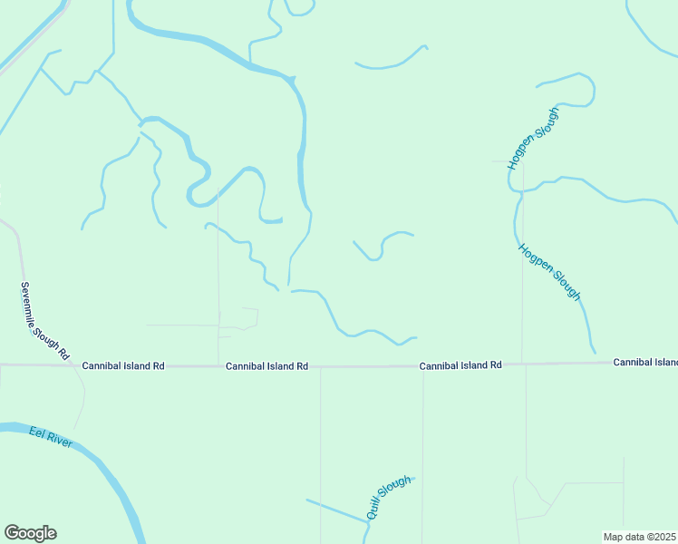 map of restaurants, bars, coffee shops, grocery stores, and more near 1755 Cannibal Island Road in Loleta