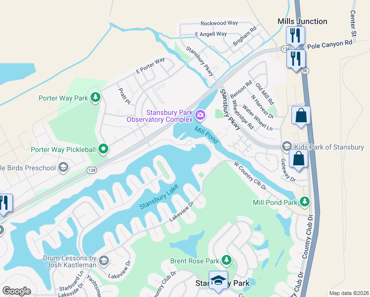 map of restaurants, bars, coffee shops, grocery stores, and more near 231 Delgada Lane in Tooele