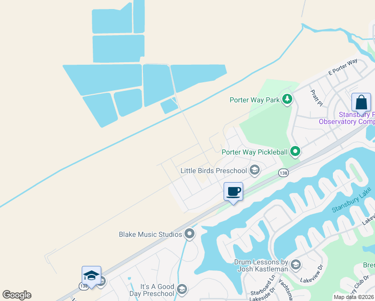 map of restaurants, bars, coffee shops, grocery stores, and more near 486 West Jeremy Way in Stansbury Park