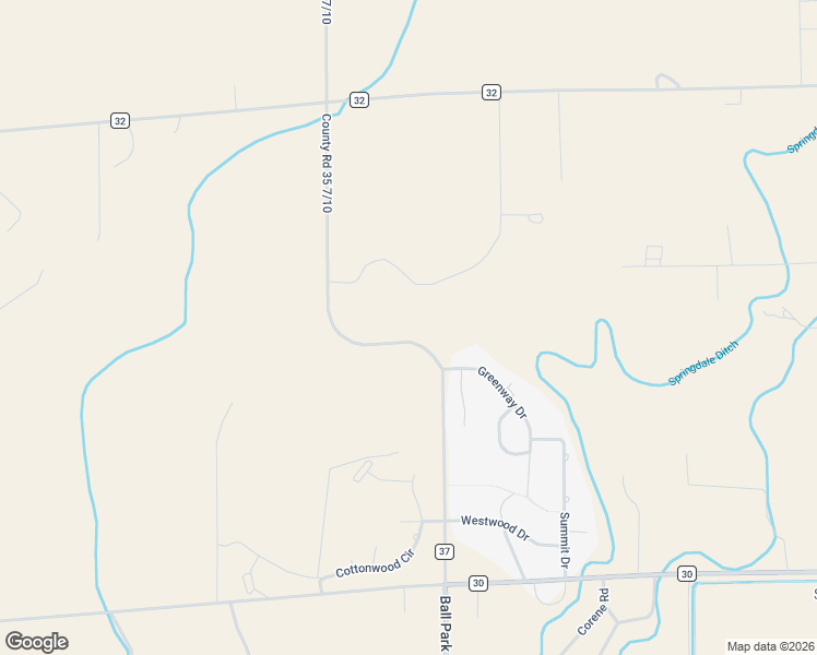 map of restaurants, bars, coffee shops, grocery stores, and more near 17975 County Road 30 5/10 in Sterling