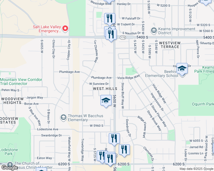 5653 Sunview Drive, Kearns UT Walk Score